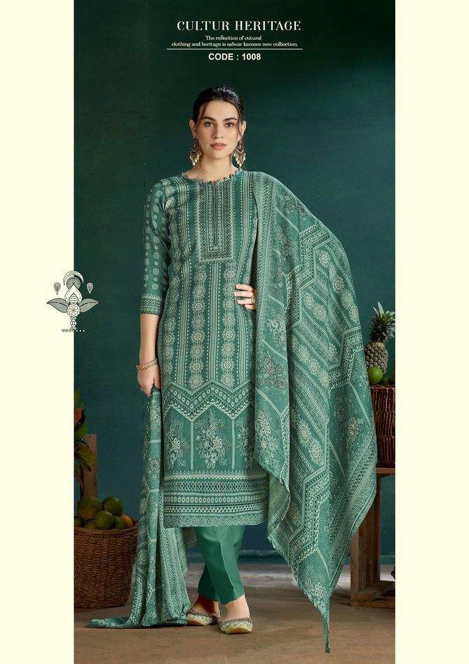 Izara By Roli Moli Printed Pashmina Dress Material Wholesale Shop In Surat
